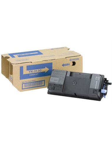 Toner Laser Kyocera Mita TK-3130 Black 25K Pgs