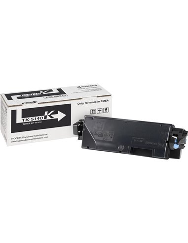 Toner Laser Kyocera Mita TK-5140K Black - 7K Pgs