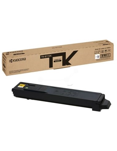 Toner Laser Kyocera Mita TK-8115K Black - 16K Pgs