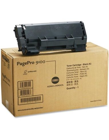 Toner Laser Minolta-Qms Page Pro 9100 Black 15K Pgs