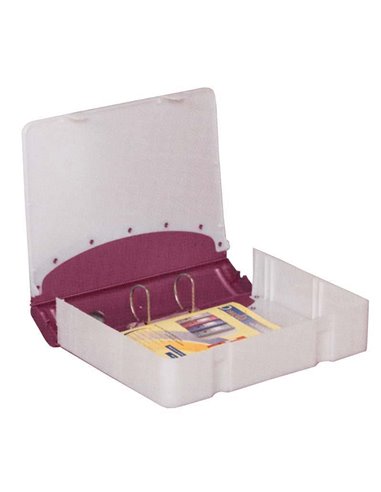 Κλασέρ-κουτί αρχειοθέτ. PP μωβ Υ36x28x7,5εκ.