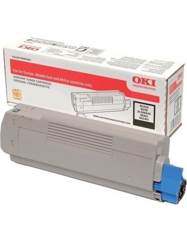 Toner Laser Oki 46507508 Black - 8K Pgs