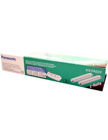 Thermal Fax Roll Panasonic KX-FA52X Film 2x105 Pgs