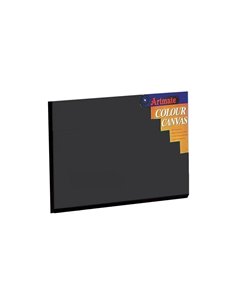 Next τελάρο ζωγραφικής μαύρο 30x40εκ. 280γρ