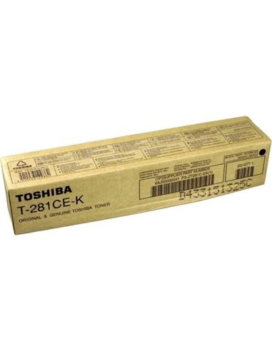 Toner Laser Printer Toshiba T-281CEK Black 20k Pgs