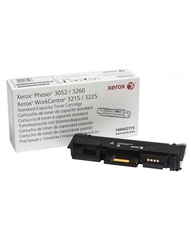 Toner Copier Xerox 106R02775 Black 1.5k Pgs