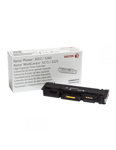 Toner Copier Xerox 106R02777 Black 3k Pgs