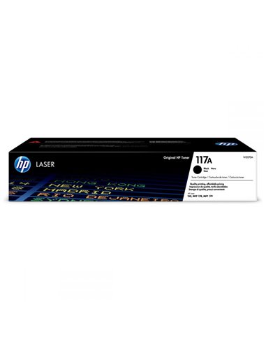 HP 117A Black Original Laser Toner Cartridge W2070A