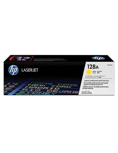 Toner Laser HP LJ Color CP1525 Yellow - 1.3K Pgs