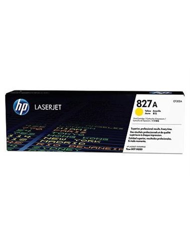 Toner Laser HP 827A MFP M880 Yellow 32K