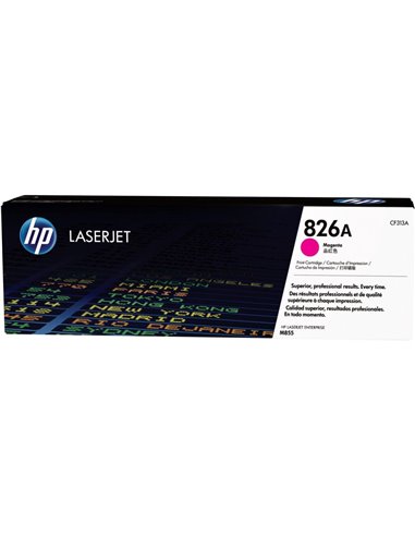 Toner Laser HP 826A M855 Yellow 31.5K