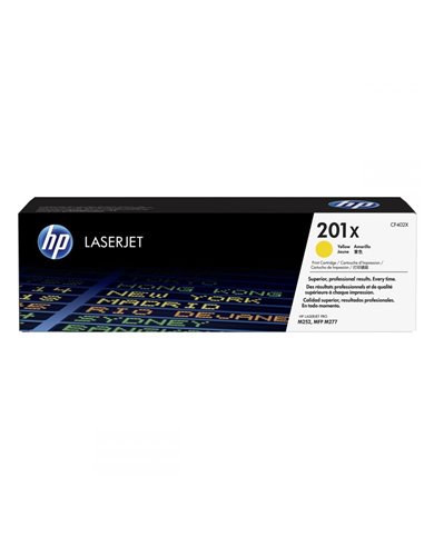 Toner Laser 201X HP LJ Color M252 Yellow 2,3K Pgs