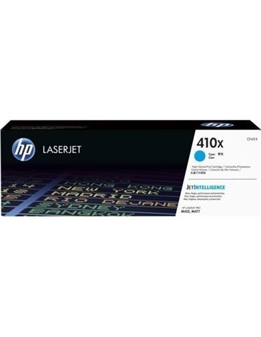 Toner HP LJ Pro Color M452 410X Cyan - 5K Pgs