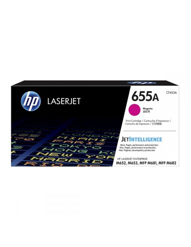 Toner LaserJet HP 655A Magenta (10.5K )