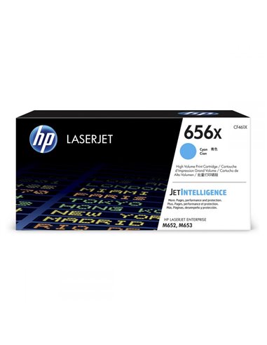 Toner LaserJet HP 656Χ Cyan ( 22K )