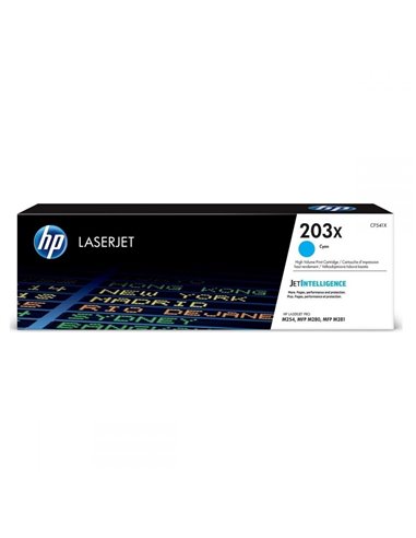 HP 203X Cyan HC LaserJet Toner 2.5K