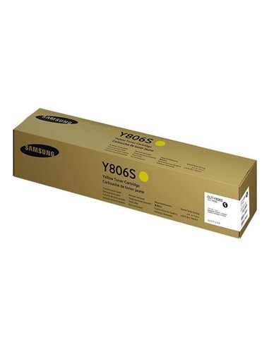 Toner Color Laser Samsung-HP CLT-Y806S,ELS Yellow - 30k Pgs