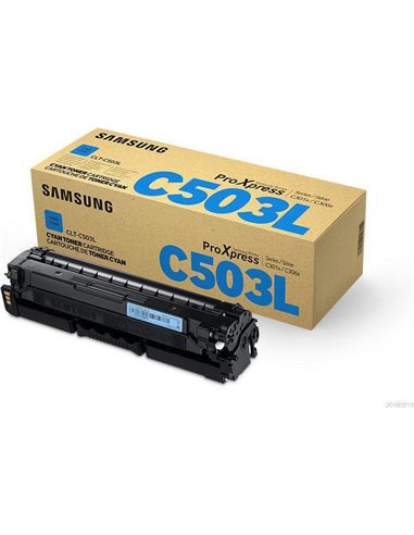 Toner Color Laser Samsung-HP CLT-C503L,ELS Cyan - 5k Pgs
