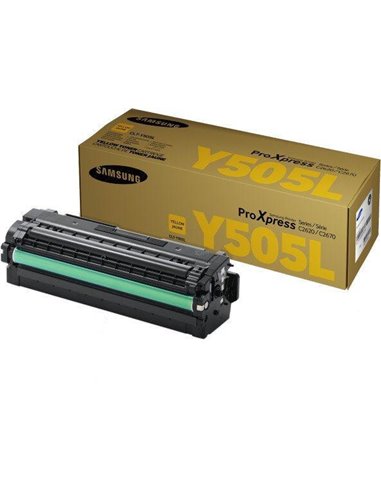 Toner Color Laser Samsung-HP CLT-Y505L,ELS Yellow - 3.5k Pgs