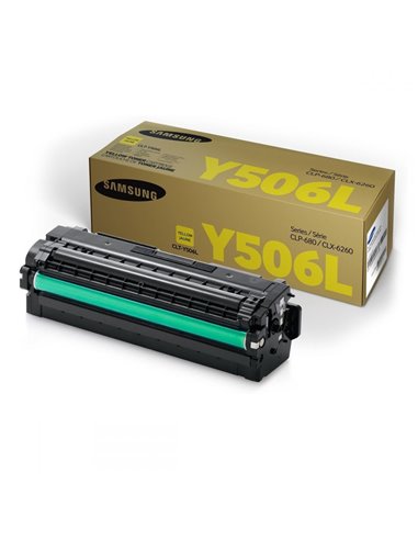 Toner Color Laser Samsung-HP CLT-Y506L,ELS Yellow High Yield - 3.5k Pgs