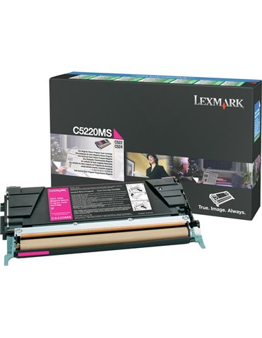 Toner Laser Lexmark C5220MS Magenta -3000Pgs