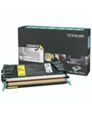 Toner Laser Lexmark C5340YX Yellow 7K Pgs