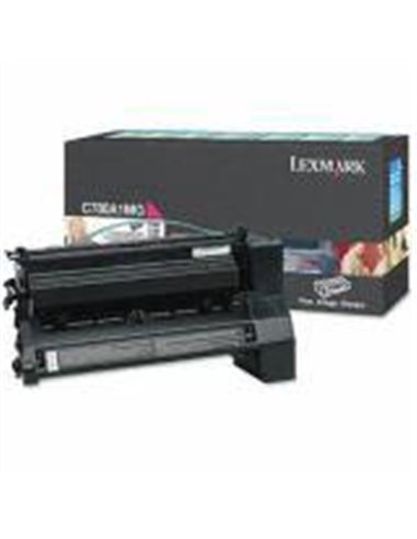 Toner Laser Lexmark C780A1M Magenta 6K Pgs