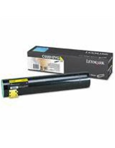 Toner Laser Lexmark C930H2YG Yellow 24K Pgs