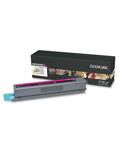 Toner Laser Lexmark X925H2MG Magenta High Yield 7.5K Pgs