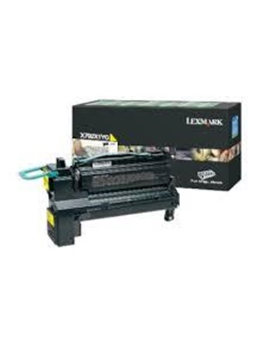 Toner Laser Lexmark X792X1YG Yellow Extra High Yield 20K Pgs