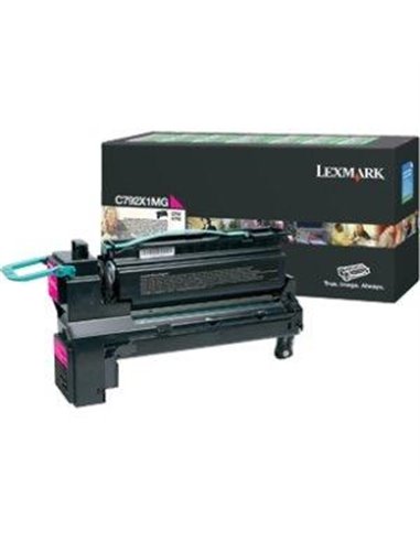 Toner Laser Lexmark C792X1MG Magenta Extra High Yield 20K Pgs