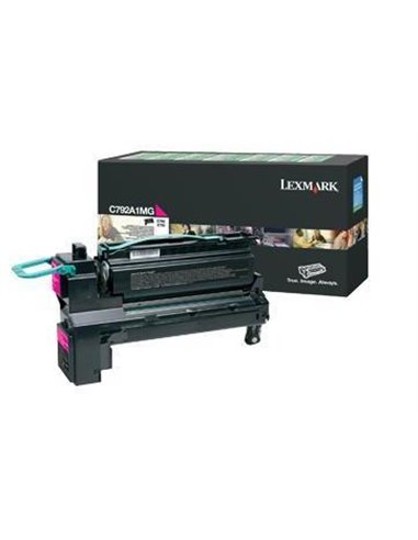 Toner Laser Lexmark C792A1MG Magenta Standard Yield 6K Pgs