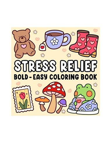 Colouring book Βιβλία χρωματισμού Antistress 21x21εκ., 44 φύλλα