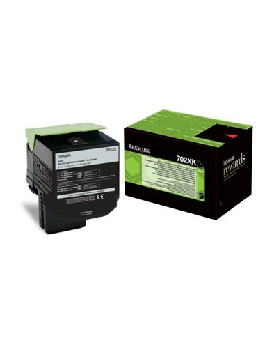 Toner Laser Lexmark 70C2XK0 Extra High Yield Black -8k Pgs