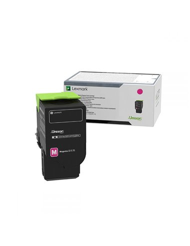 Toner Laser Lexmark C2320M0 Standard Magenta -1k Pgs