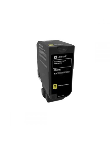 Toner Laser Lexmark 74C2SY0 Yellow -7k Pgs