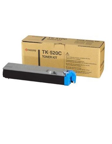 Toner Laser Kyocera Mita TK-520C Cyan - 4K Pgs