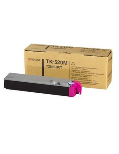 Toner Laser Kyocera Mita TK-520M Magenta - 4K Pgs