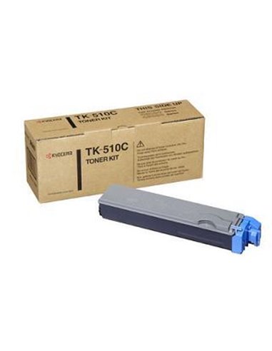 Toner Laser Kyocera Mita TK-510C Cyan - 8K Pgs