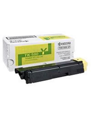 Toner Laser Kyocera Mita TK-580Y Yellow