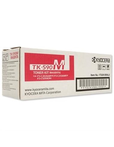 Toner Laser Kyocera Mita TK-590M Magenta - 5K Pgs