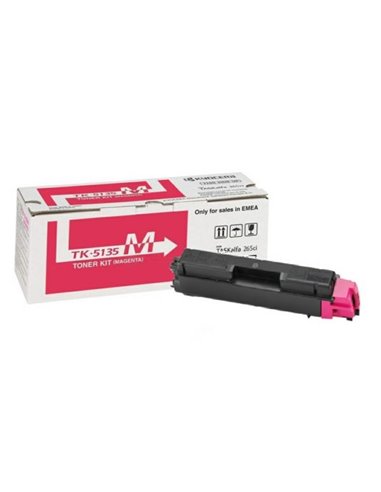 Toner Laser Kyocera Mita TK-5135M Magenta - 5K Pgs