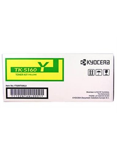 Toner Laser Kyocera Mita TK-5160Y Yellow - 12K Pgs