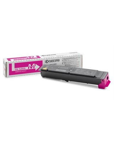 Toner Laser Kyocera Mita TK-5205M Magenta - 12K Pgs