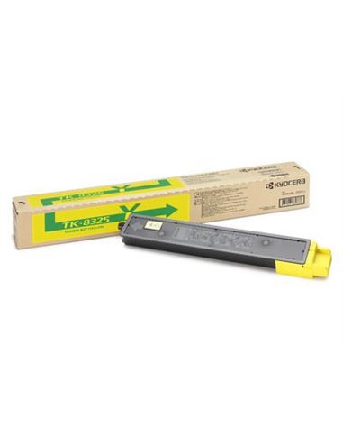 Toner Laser Kyocera Mita TK-8325Y Yellow HC - 12K Pgs