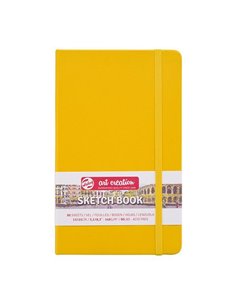 Talens Sketch book κίτρινο 80φυλ. 13x21εκ. 140γρ.