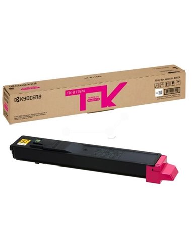 Toner Laser Kyocera Mita TK-8115M Magenta - 8K Pgs