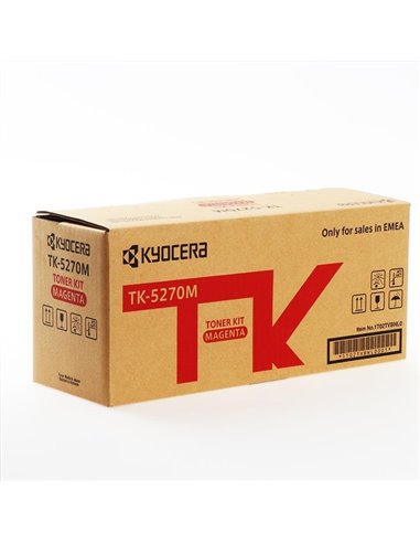 Toner Laser Kyocera Mita TK-5270M Magenta - 6K Pgs