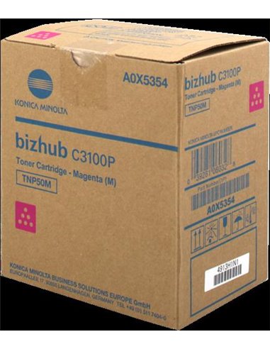 Toner Laser Konica-Minolta BizHub C3100P TNP-50M Magenta 5k