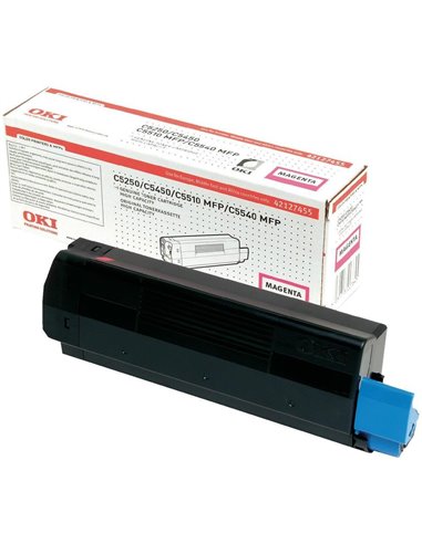 Toner Laser Oki 42127455 Magenta 5K Pgs